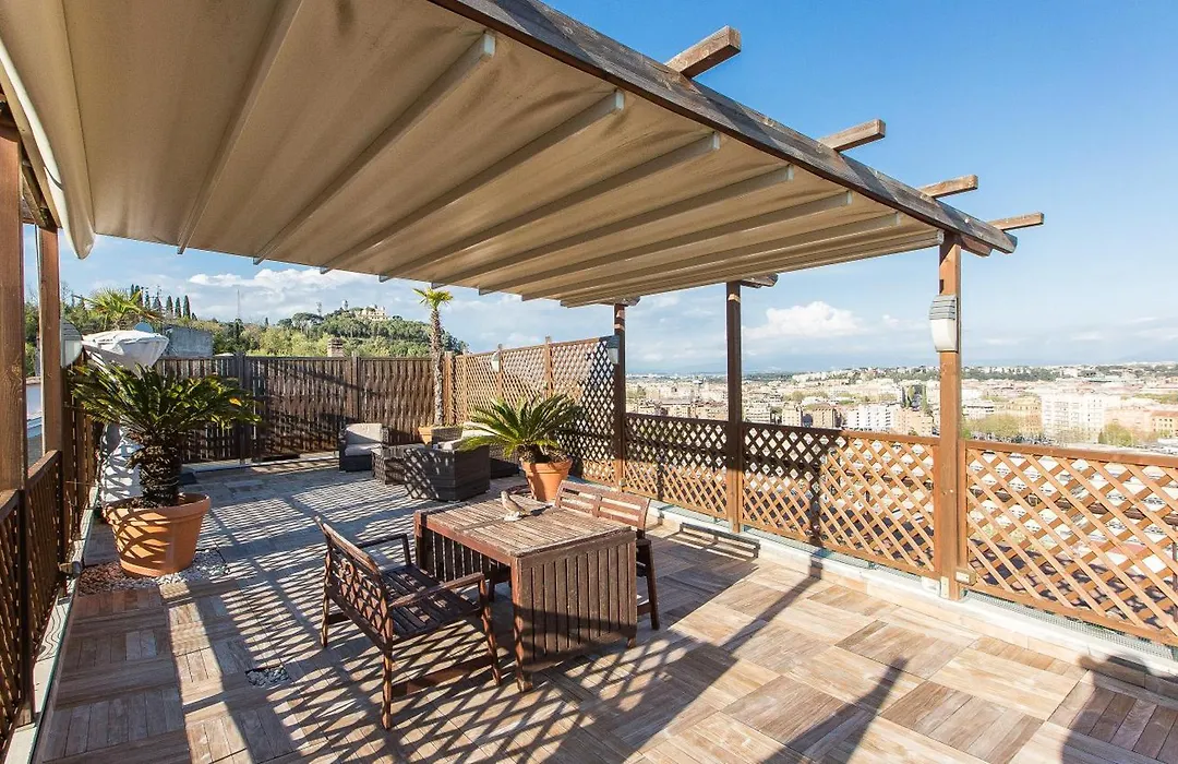 Panorama Penthouse By Rental In Rome-1